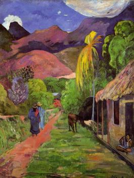 Paul Gauguin : Road in Tahiti